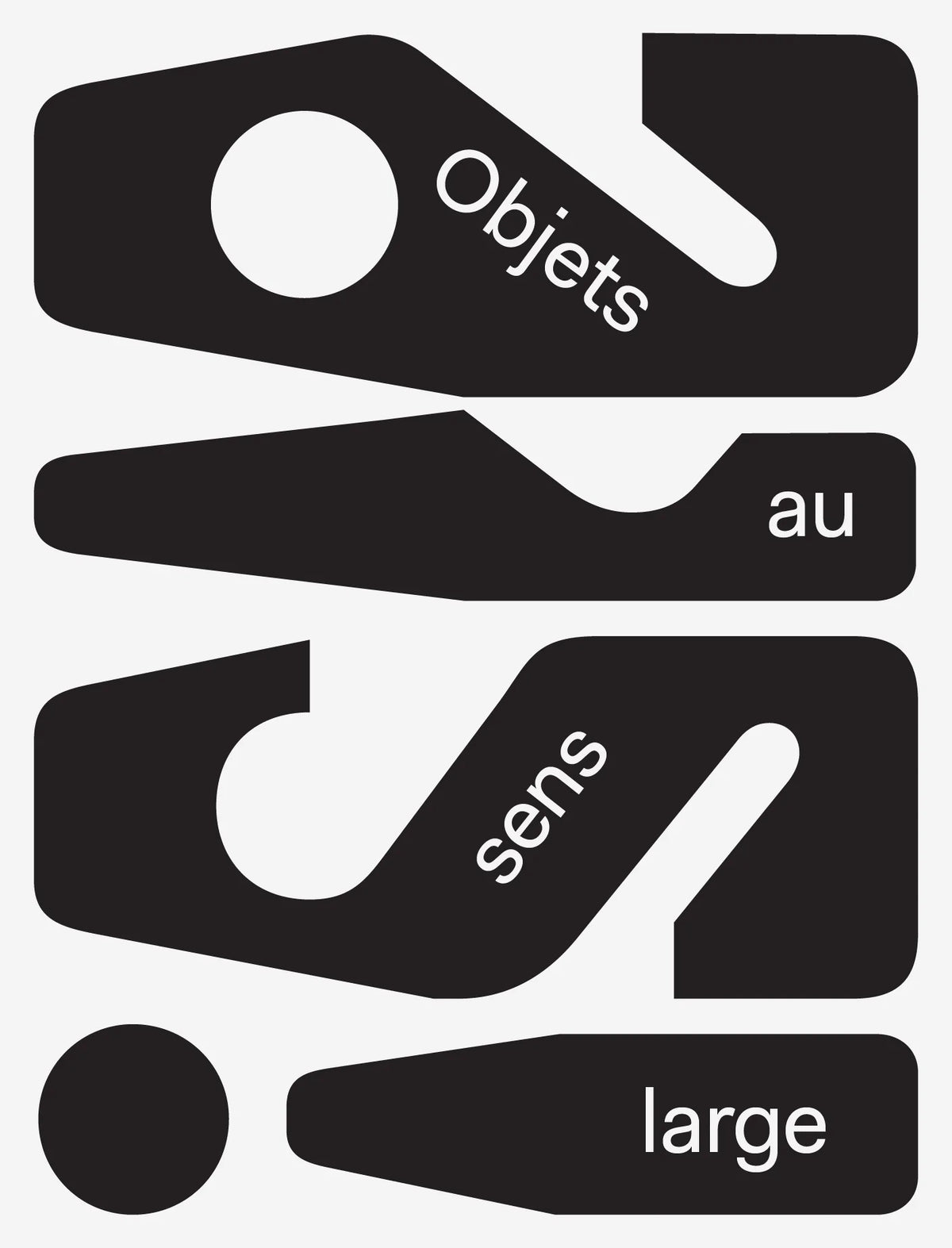 ISLE — wordmark « isle » en lettres noires arrondies et organiques sur fond clair à la verticale