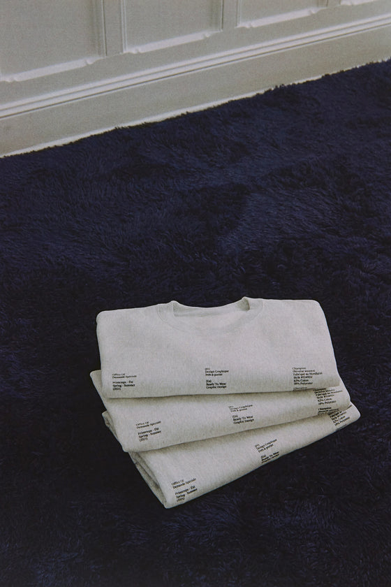 Crew neck sweatshirt
